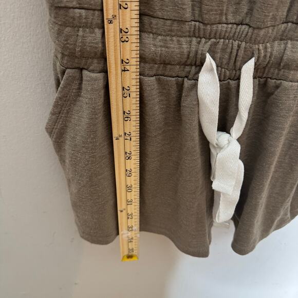 Wilfred Free Romper‎ Women’s Small Brown Drawstring Waist Sleeveless Lounge - Picture 9 of 12